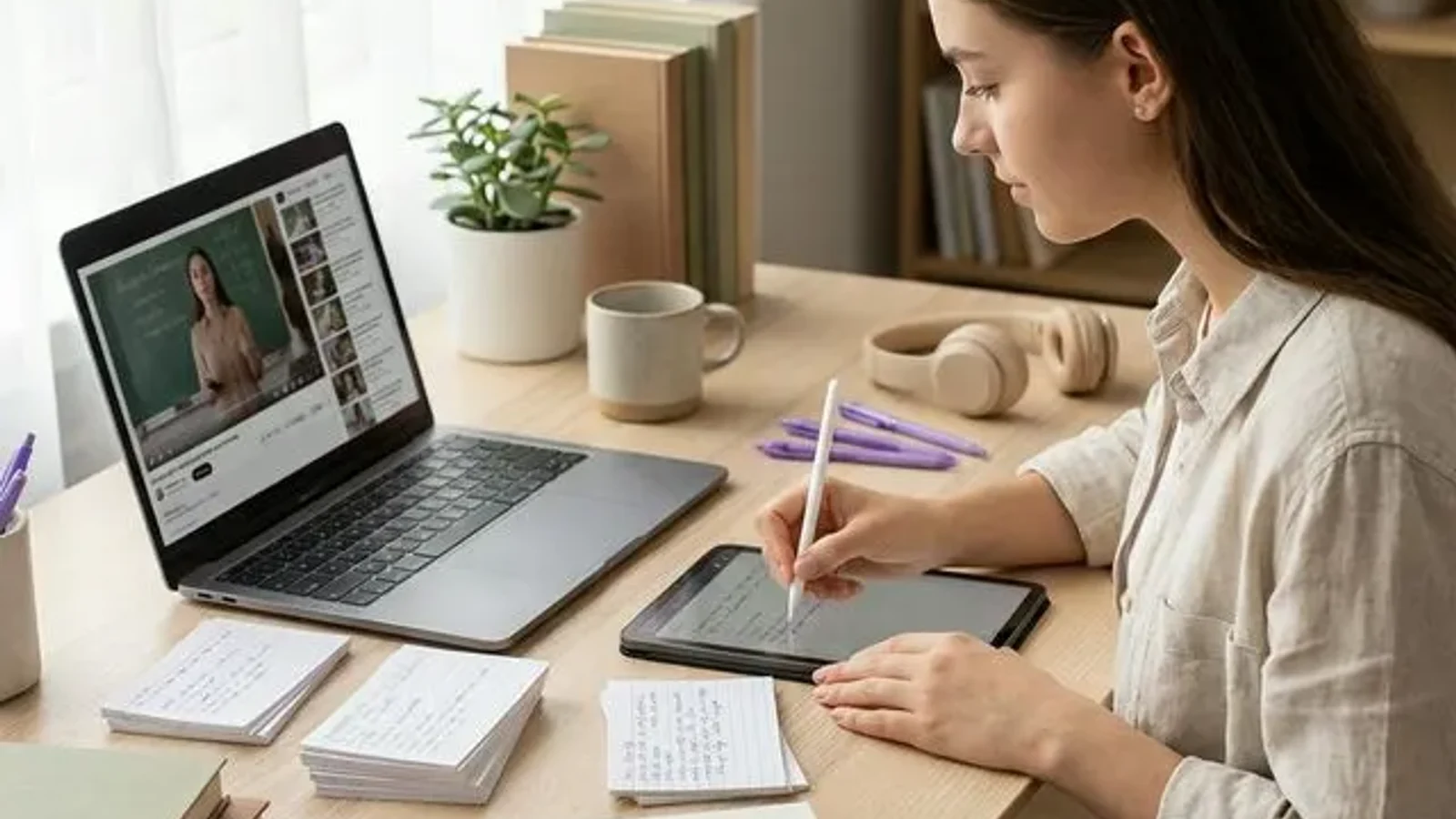 حـوّل المحاضرات الطويلة إلى أدوات استرجاع سريعة